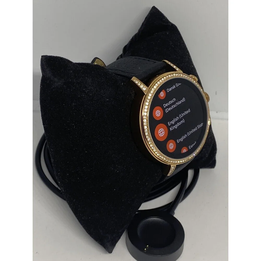 Fossil Gen 4 Authentic Digital Dial Smart Watch Custom Band FTW6030 AB173